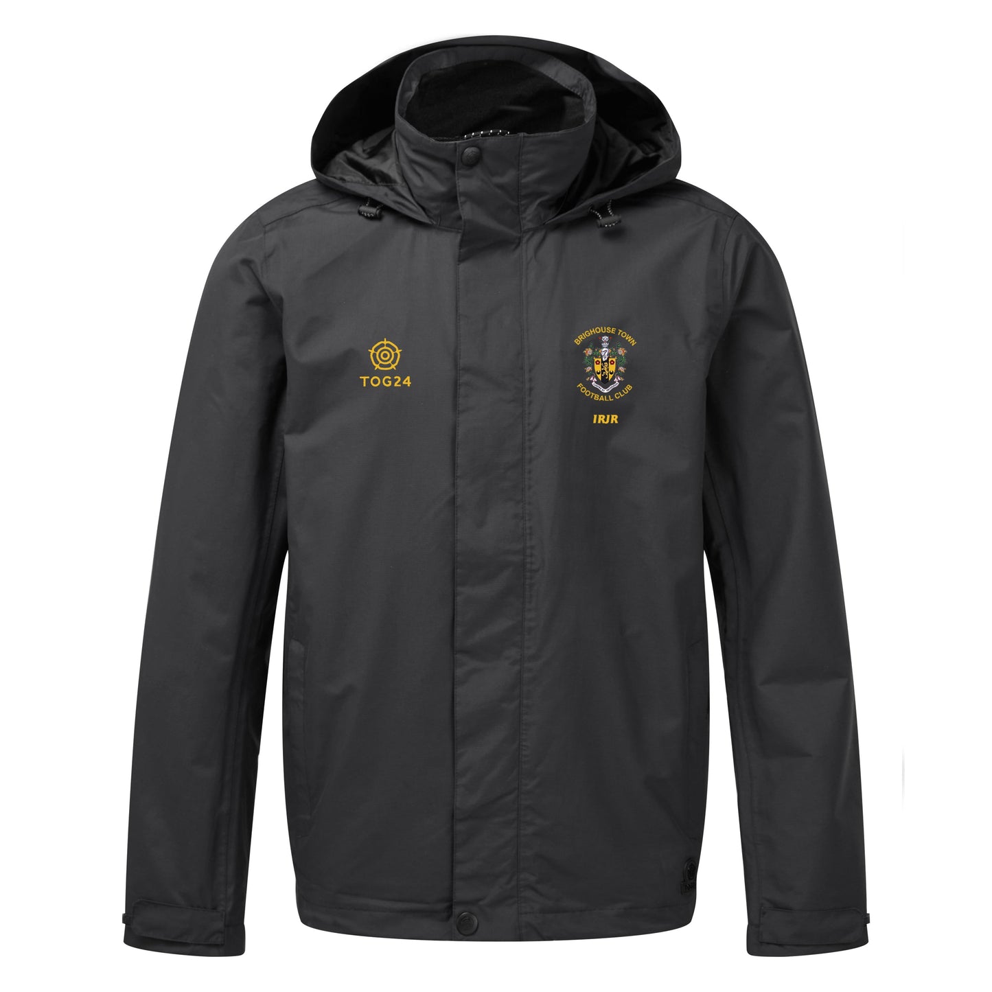 Brighouse Town FC Mens - Airton Waterproof Jacket Black