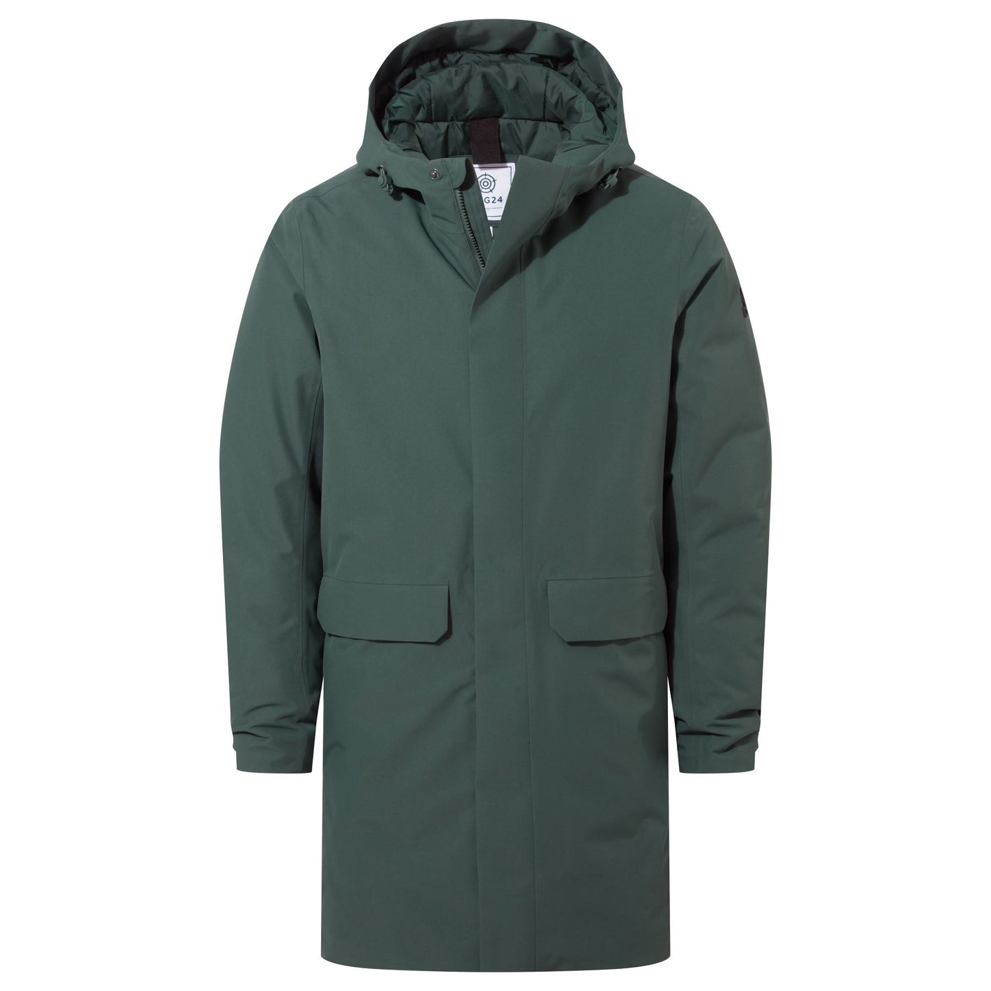 Aksel Mens Waterproof Insulated Parka - Racing Green