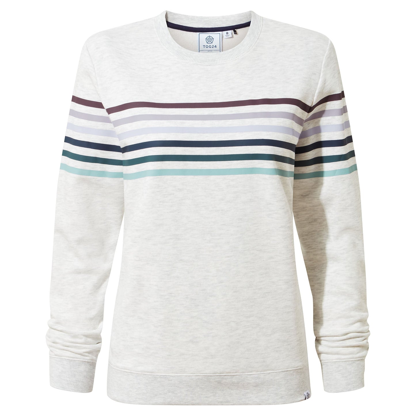 Bayman Womens Supersoft Sweat - Ice Grey Marl