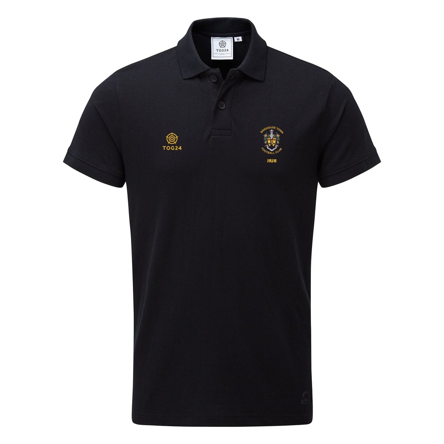 Brighouse Town FC Mens - Bower Polo Shirt Black