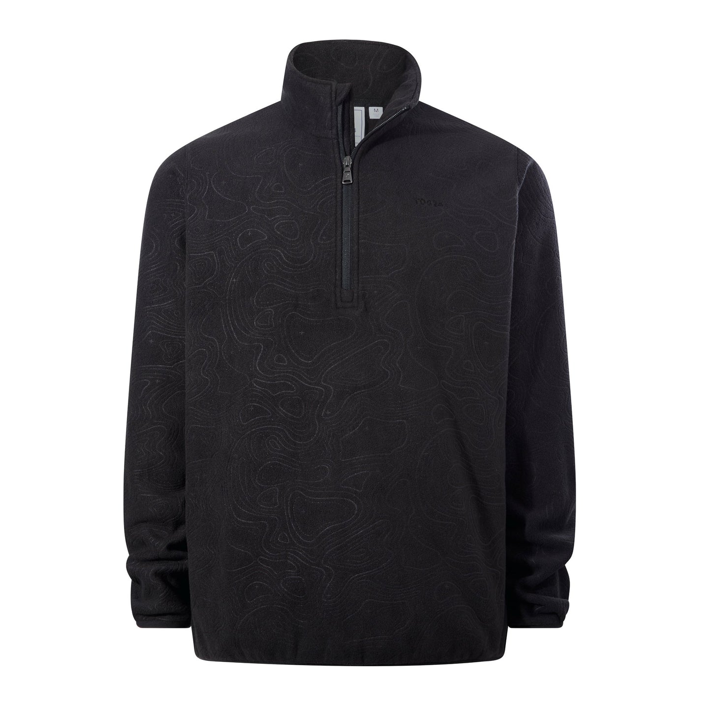 Charlton Mens Printed Midweight Microfleece Half Zip - Terrain Print