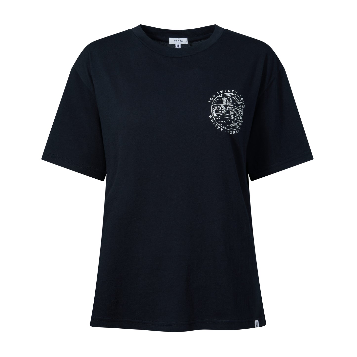 Coast Womens 100% Cotton Supersoft Relaxed Fit T-Shirt - Dark Indigo