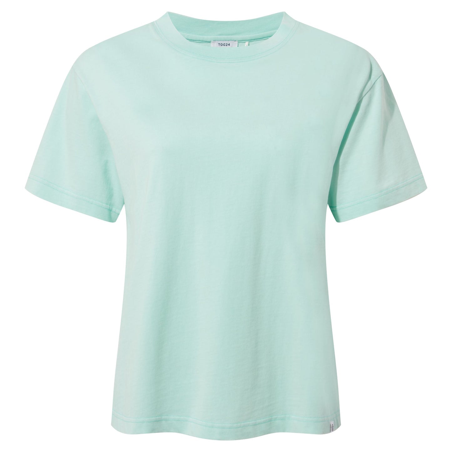 Erica Womens 100% Cotton Supersoft T-Shirt - Aqua Mist