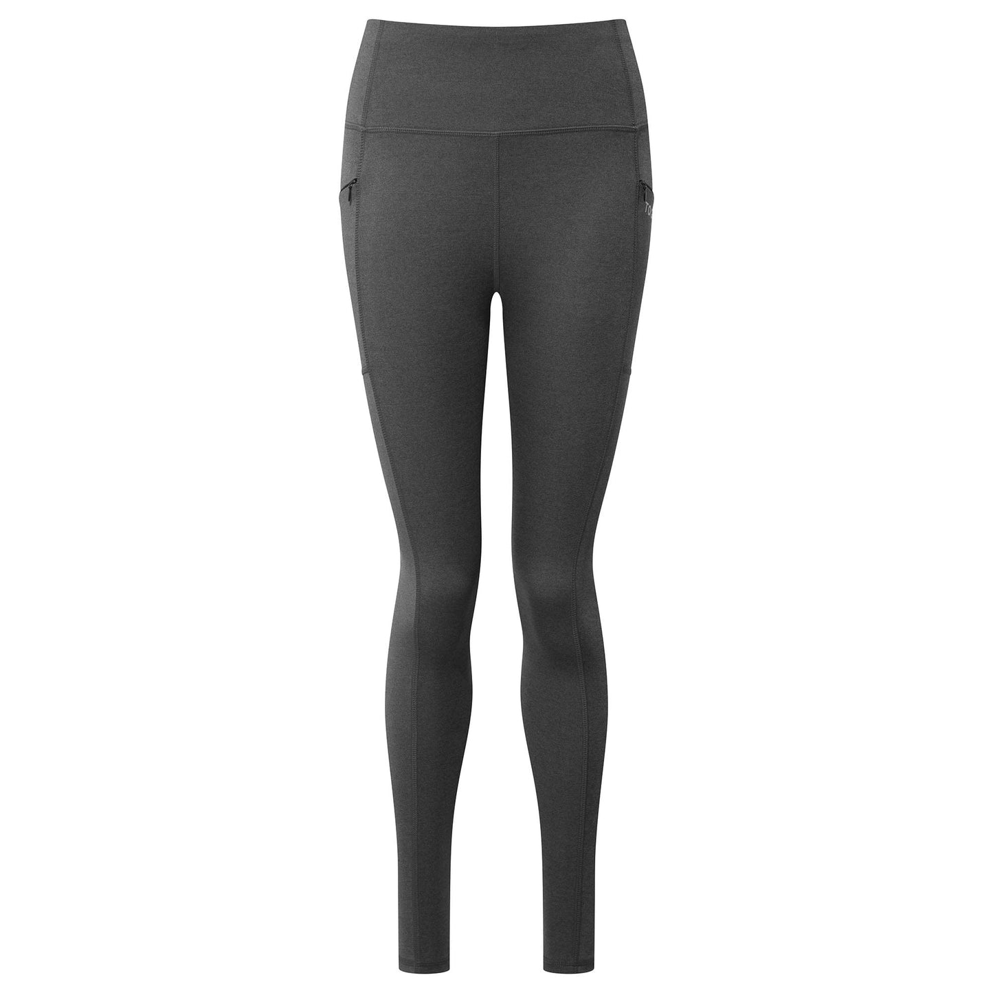 Haller Womens Performance Leggings - Dark Grey Marl