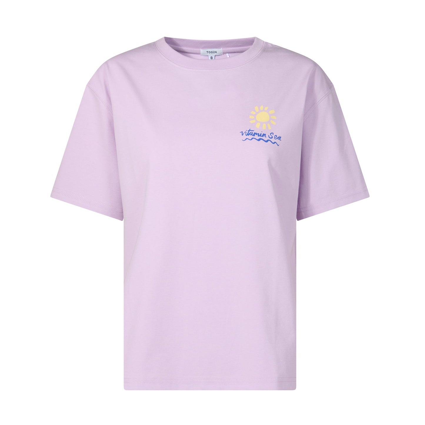 Lupin Womens Relaxed Fit Supersoft Emmy Lupin T-Shirt - Lilac Blossom