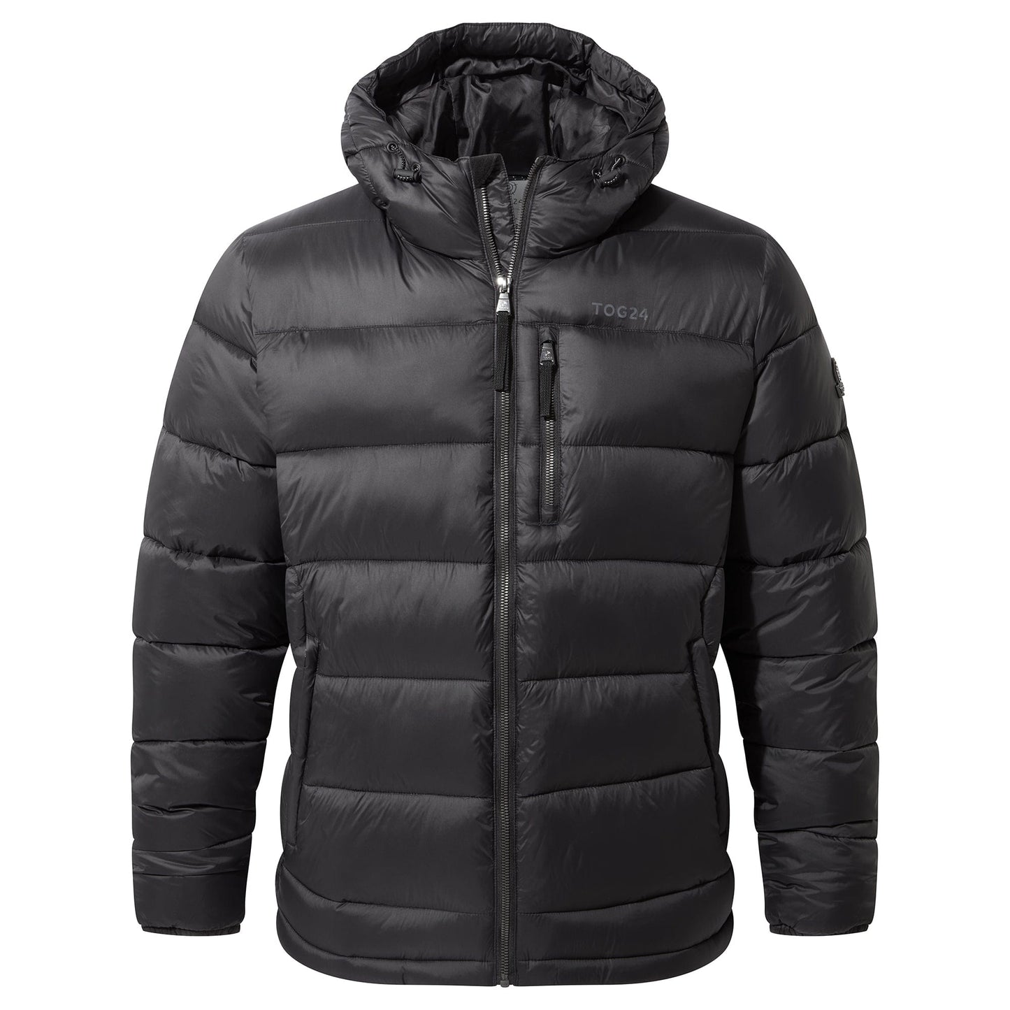 Maloney Mens Wind Resistant Insulated Jacket - Black