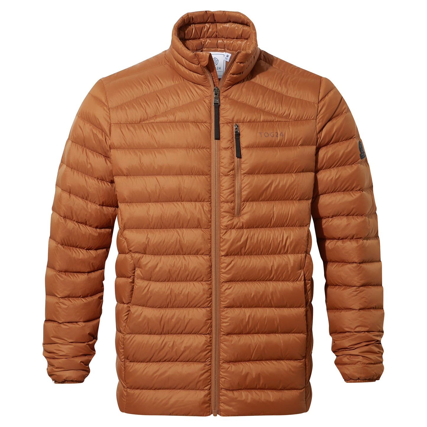 North Mens RDS Certified Down Jacket - Rust