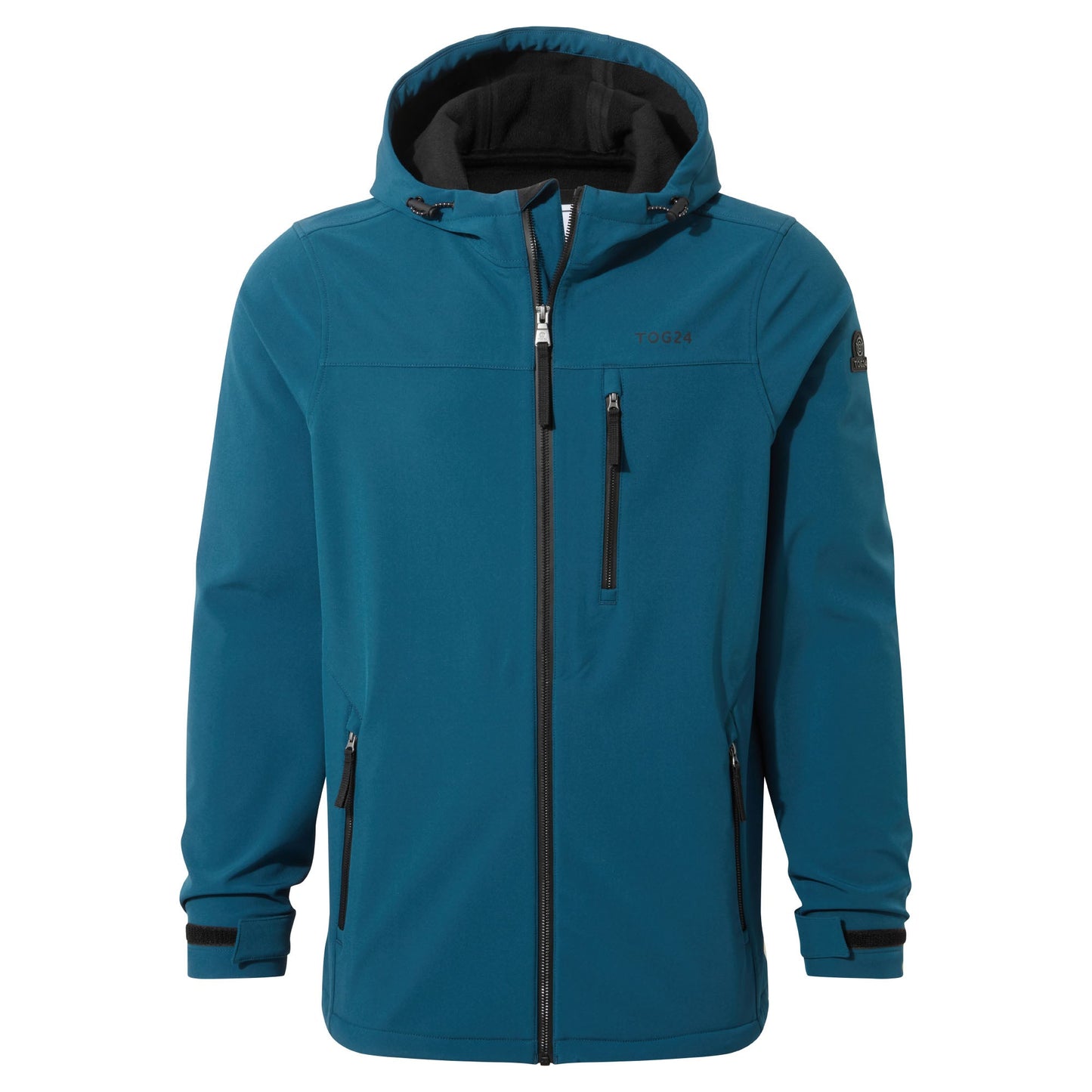 Retner Mens Waterproof Softshell Hooded Jacket - Marine Blue