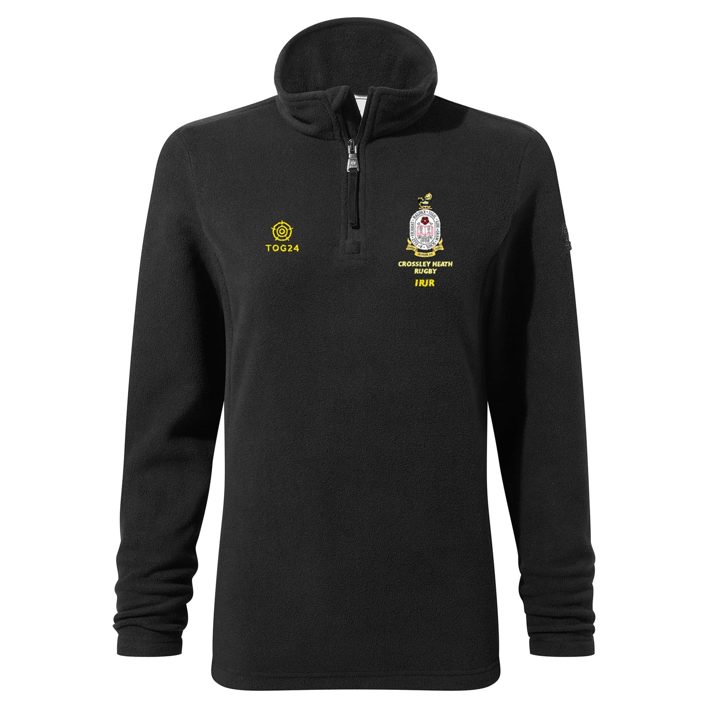 Crossley Heath Womens - Revive Quarter Zip Fleece Black