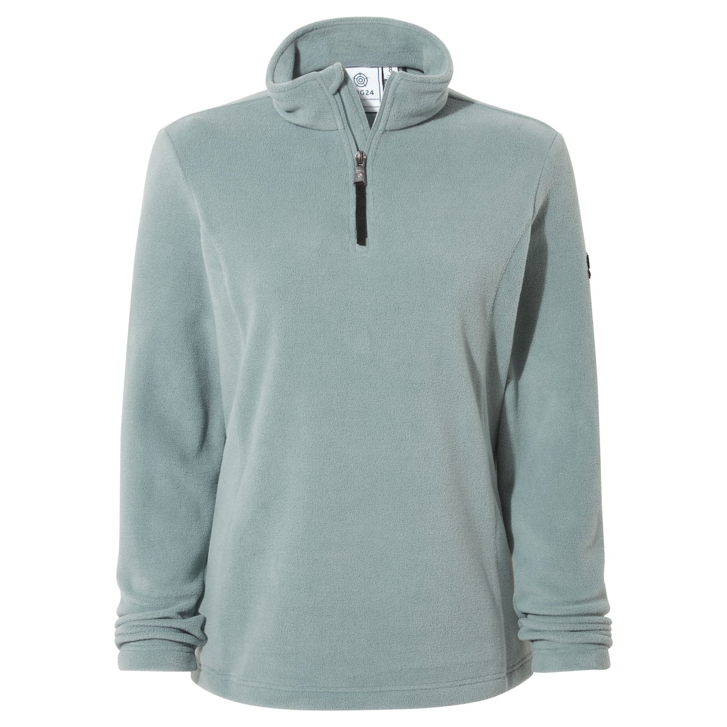 Revive Womens Quarter Zip Fleece - Smokey Teal