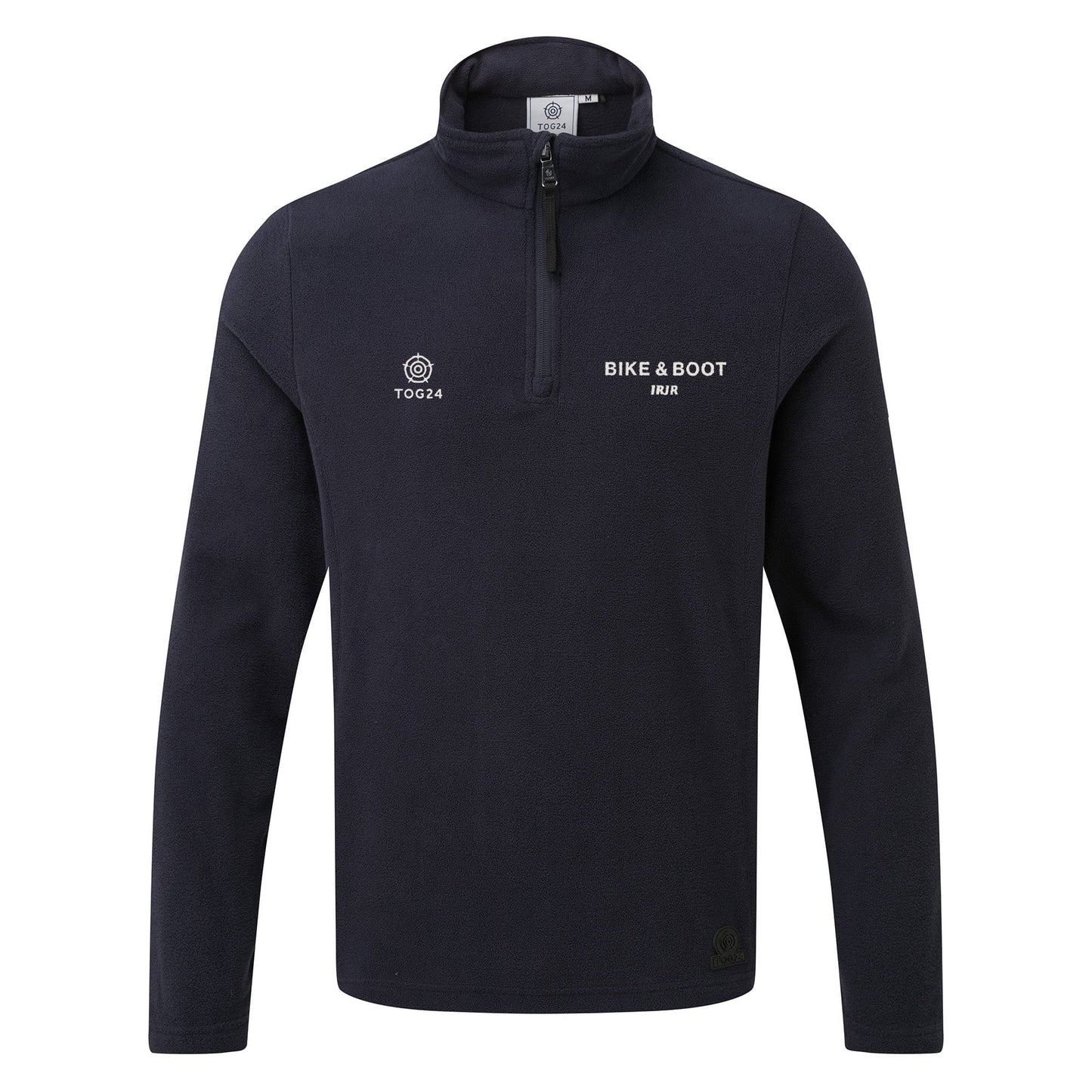 Bike & Boot Mens - Treeton Fleece Zipneck Navy