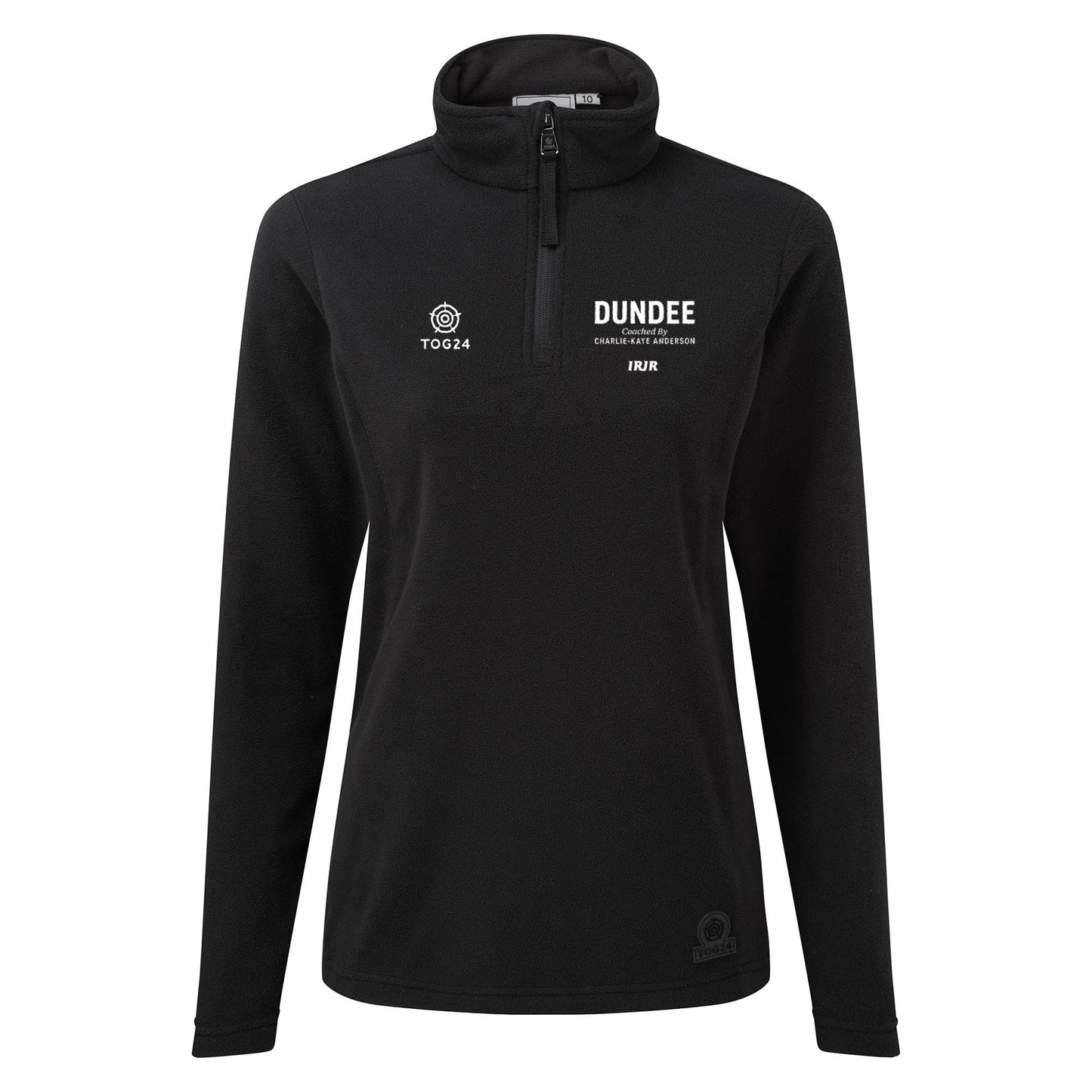 Charlie-Kaye Anderson Ice Skating Womens - Treeton Fleece Zipneck Black