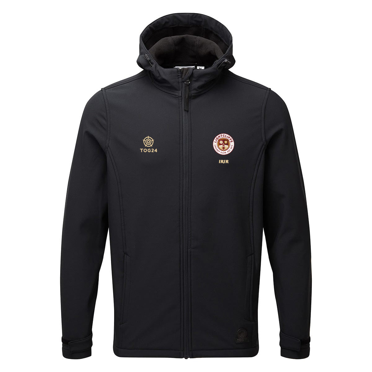 Lightcliffe CC Mens - Valley Softshell Hoody Black
