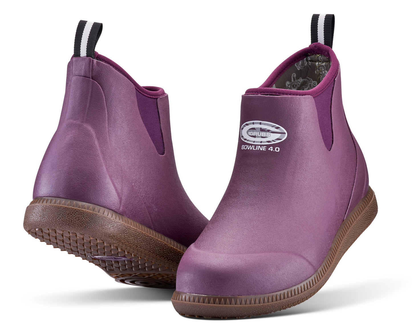 Grubs Boots Bowline Womens Ankle Wellington - Violet