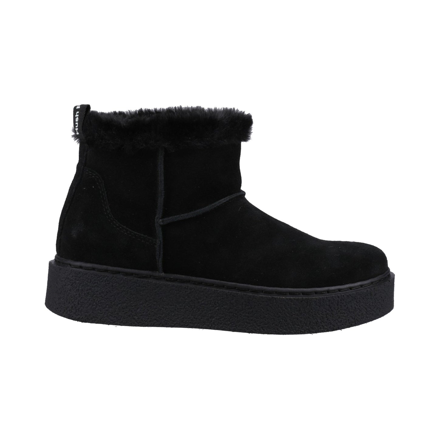 Hush Puppies Becca Ankle Boots Womens - Black