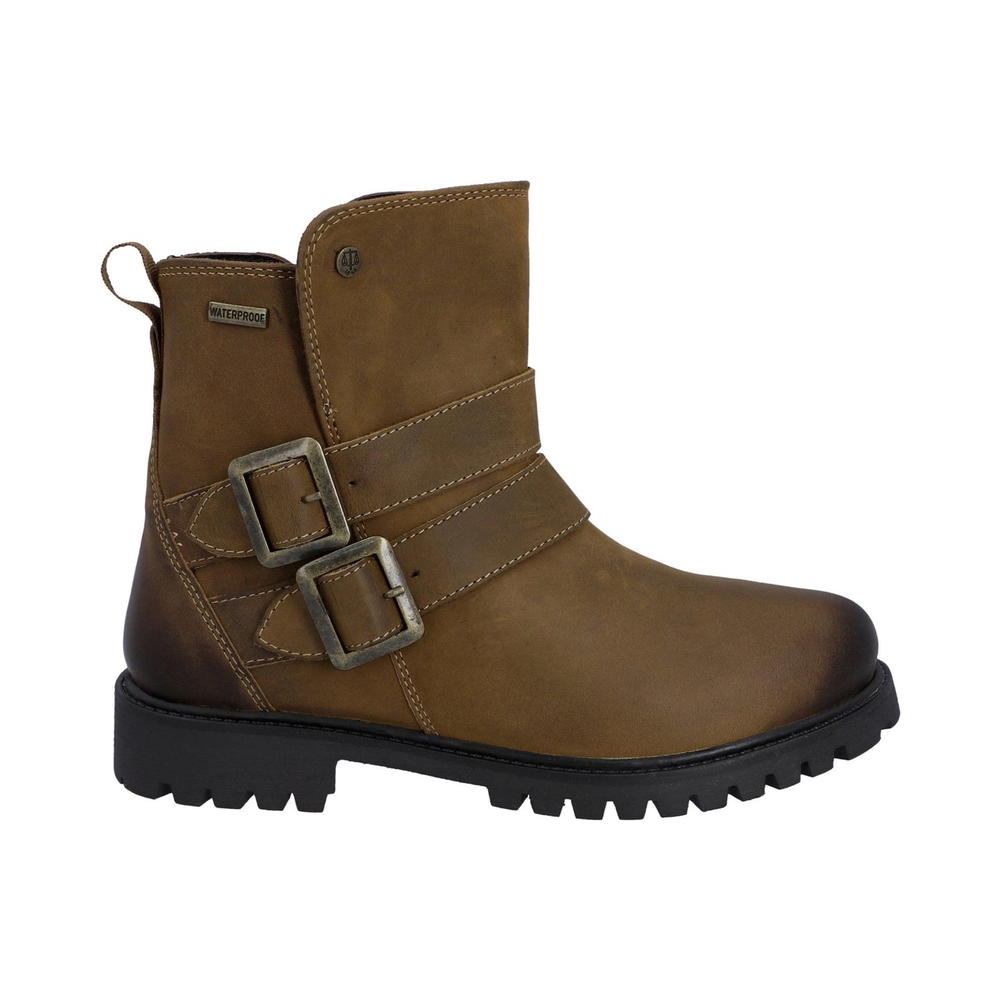 Hunter Ness Womens Ankle Boot - Dark Tan