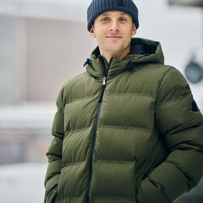 Brinkley Mens Parka - Khaki