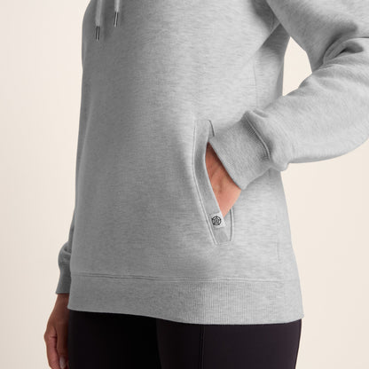 Abigail Womens Supersoft Funnel Neck Sweat - Oatmeal Marl