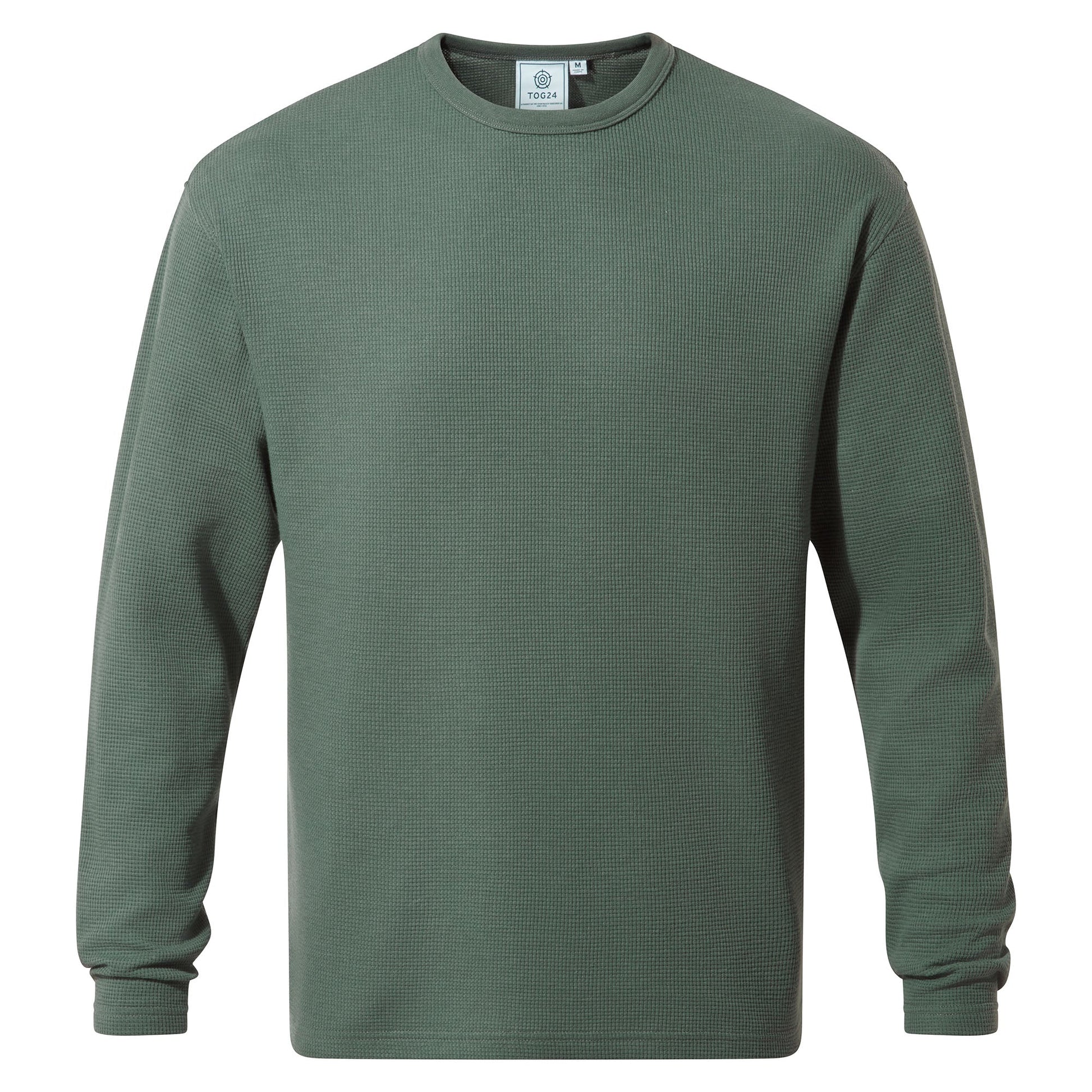 Ainsdale Mens Long Sleeve T-Shirt - Light Forest