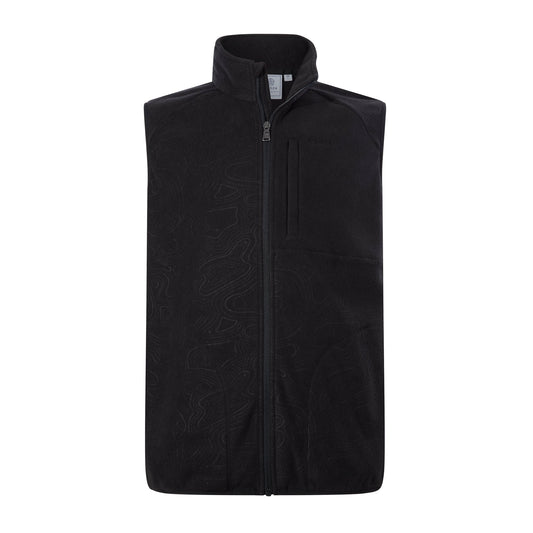 Ainsworth Mens Microfleece Gilet - Terrain Print