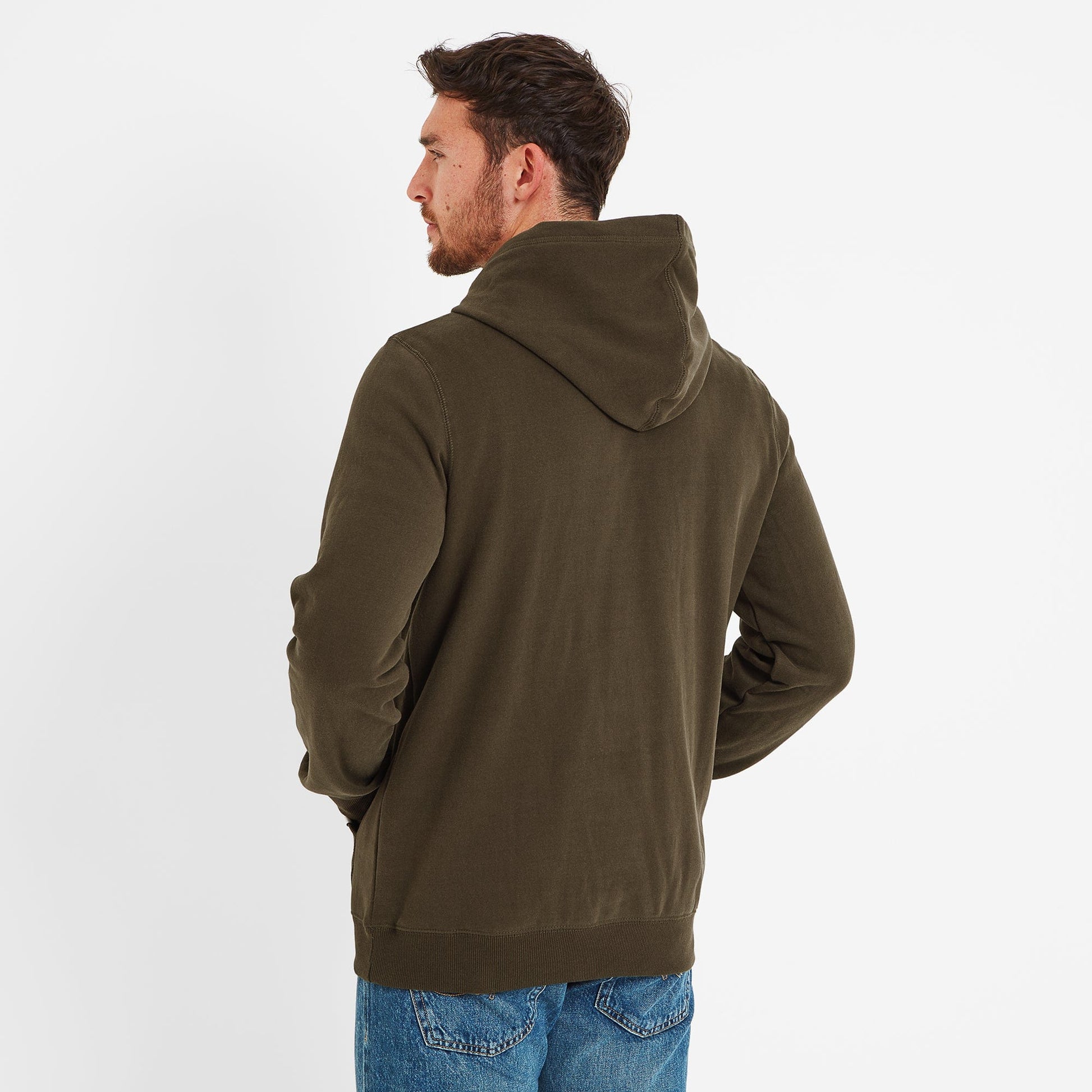 Akerman Mens Supersoft Hoody - Dark Khaki