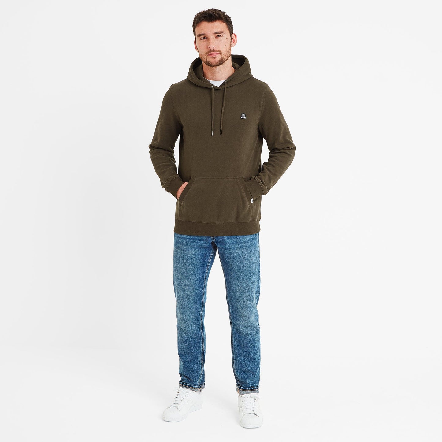 Akerman Mens Supersoft Hoody - Dark Khaki