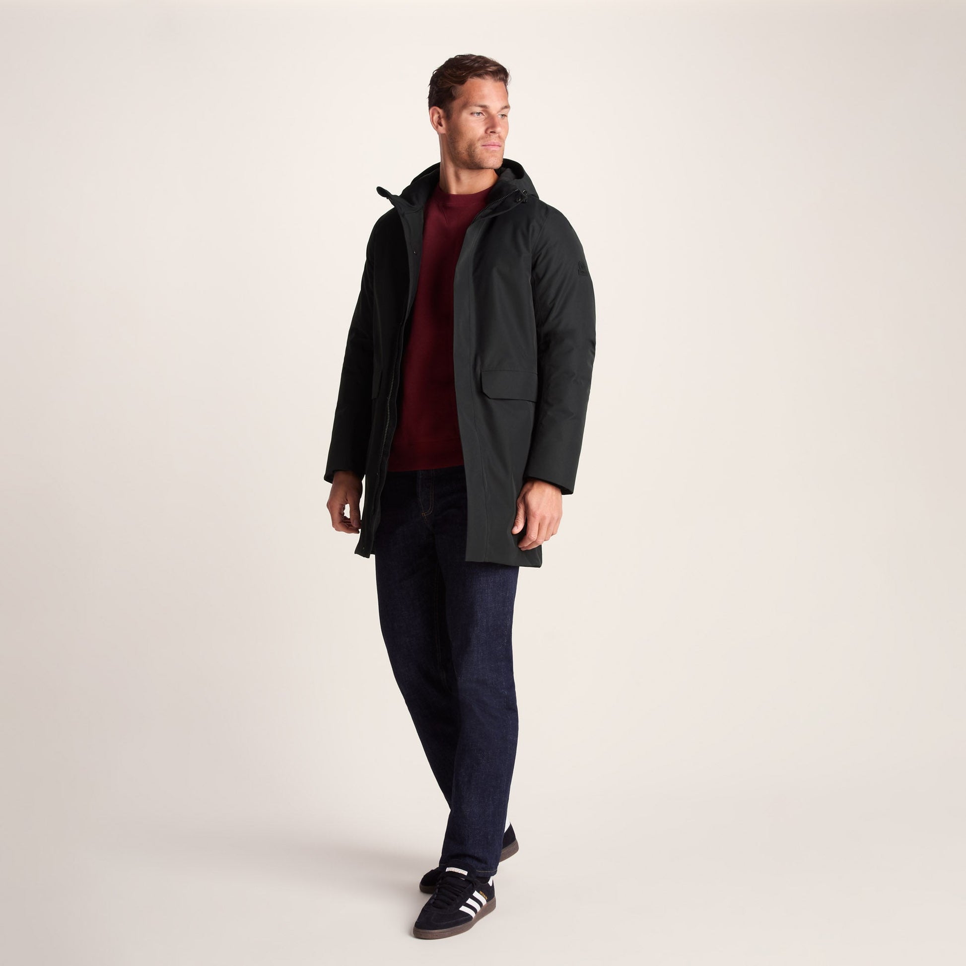 Aksel Mens Waterproof Insulated Parka - Black
