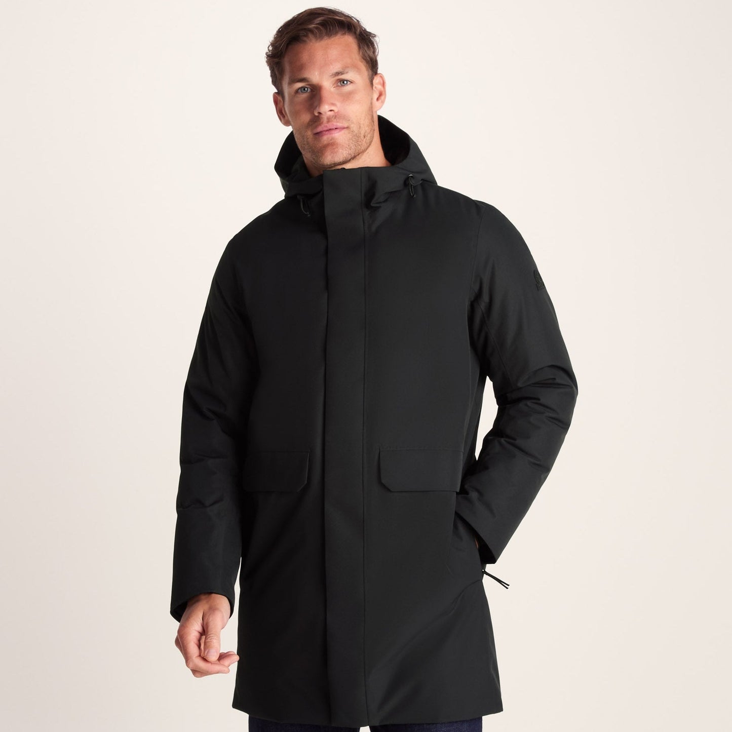 Aksel Mens Waterproof Insulated Parka - Black