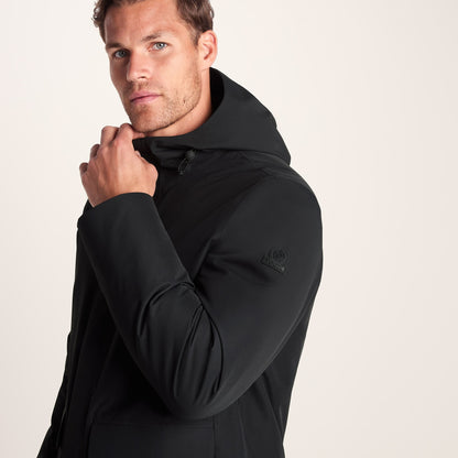Aksel Mens Waterproof Insulated Parka - Black