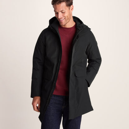 Aksel Mens Waterproof Insulated Parka - Black
