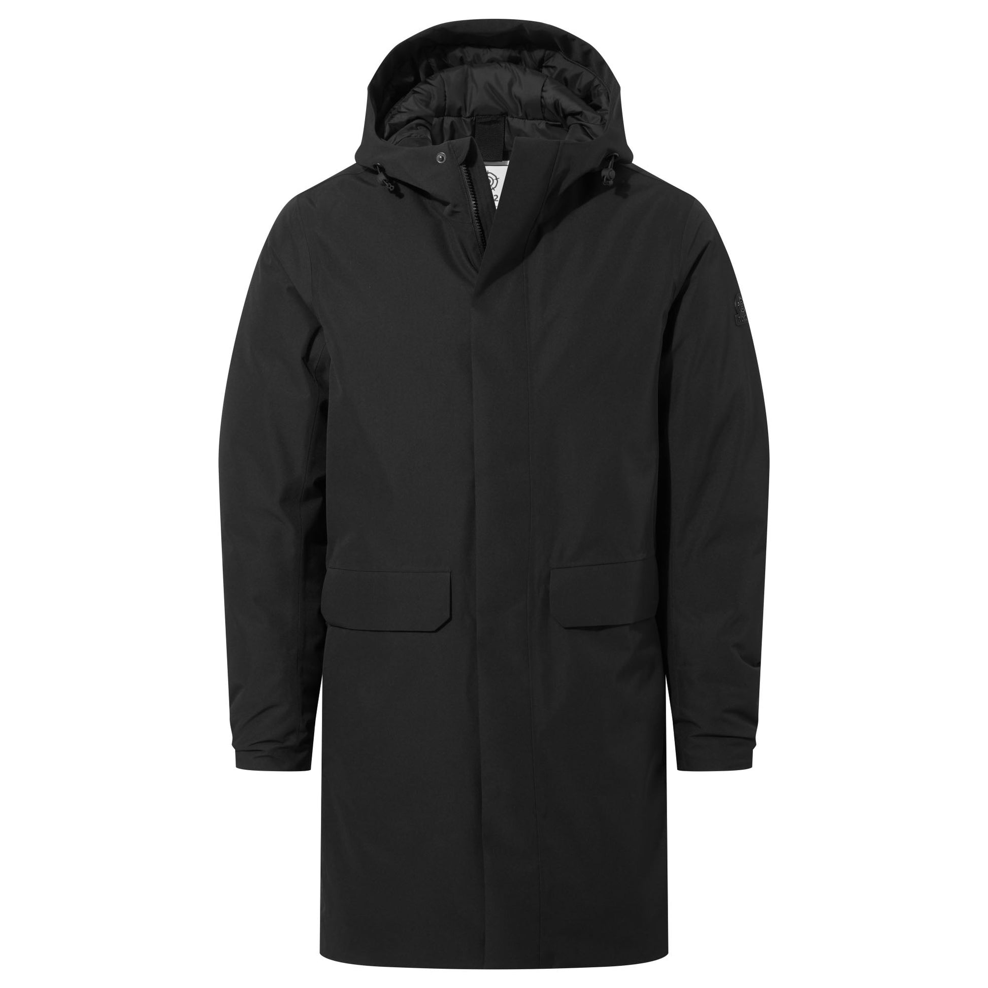 Aksel Mens Waterproof Insulated Parka - Black