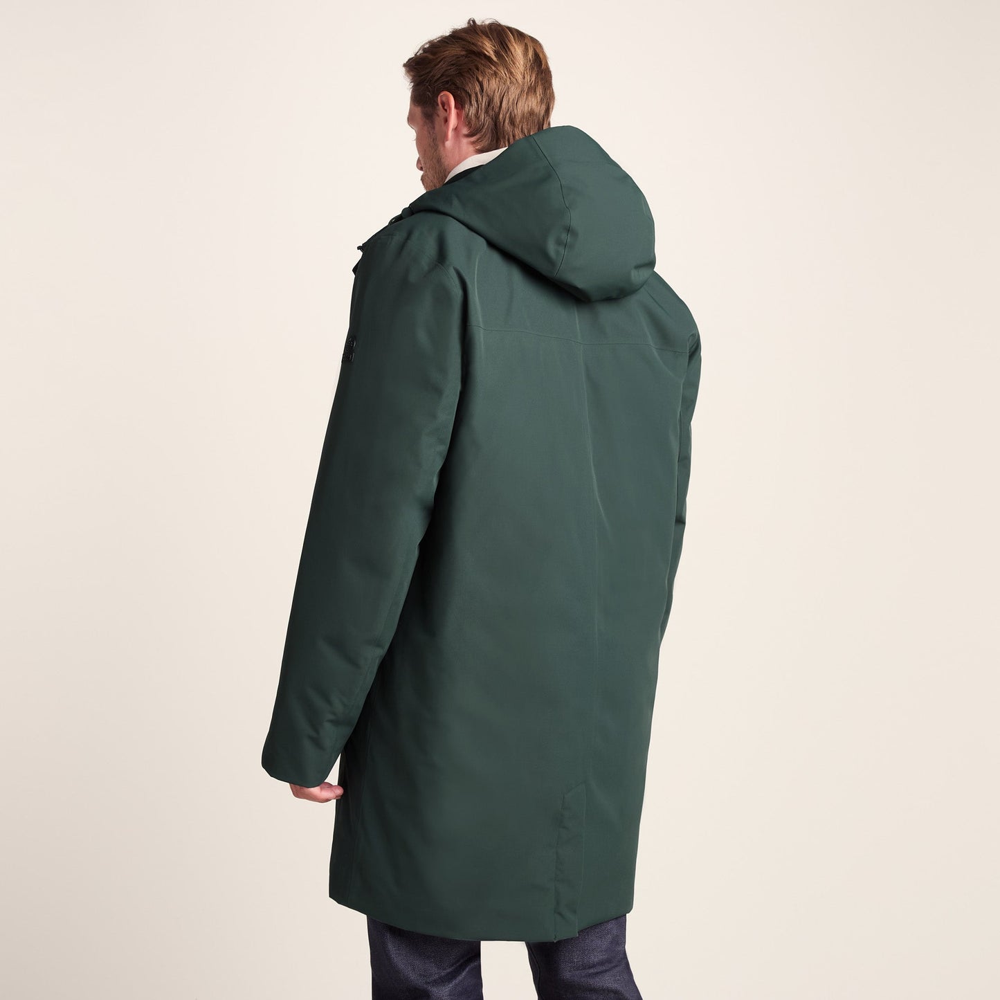 Aksel Mens Waterproof Insulated Parka - Racing Green