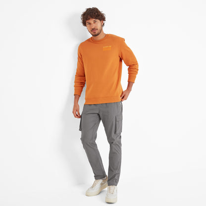 Alaric Mens Supersoft Sweatshirt - Warm Sand