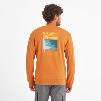 Alaric Mens Supersoft Sweatshirt - Warm Sand
