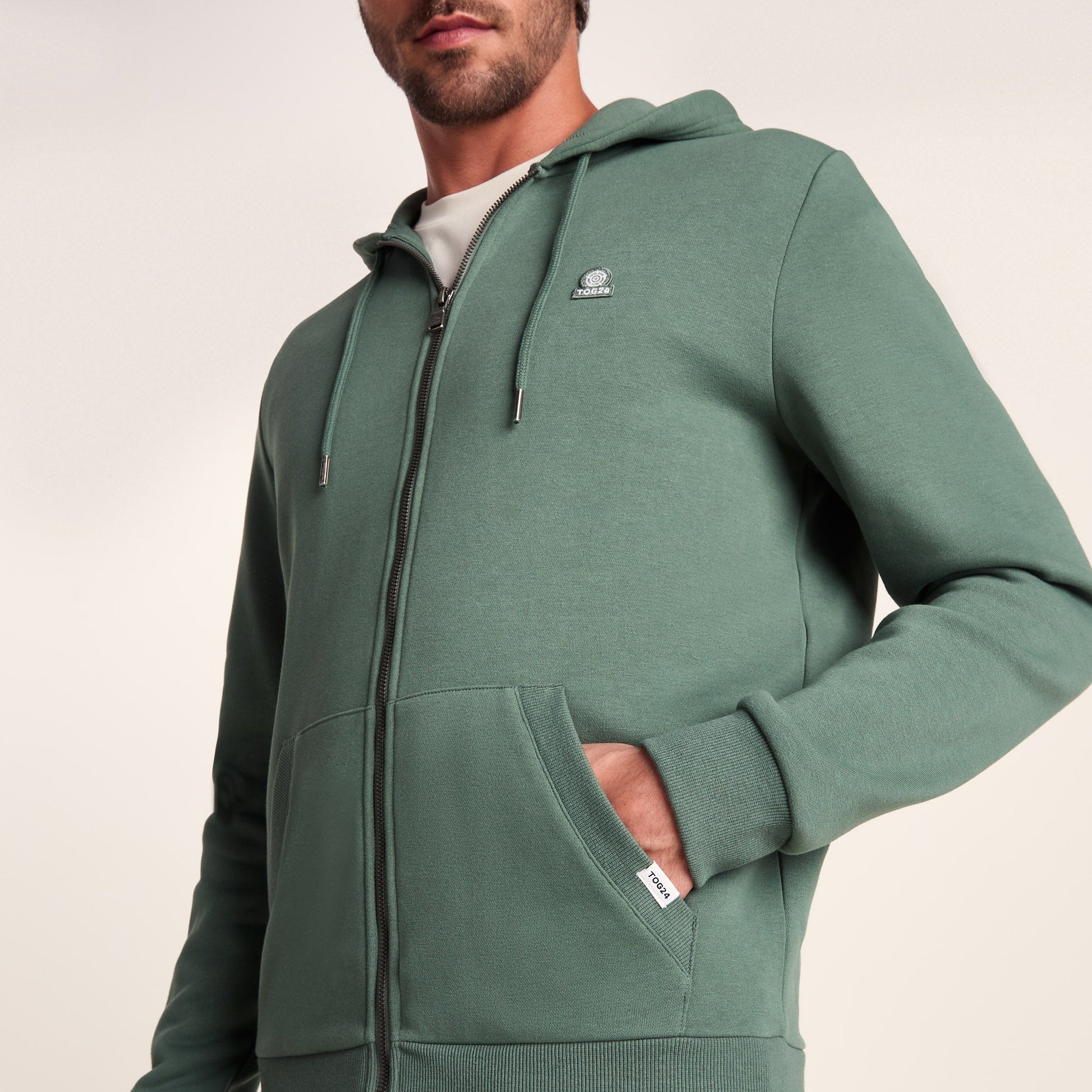 Alden Mens Supersoft Hoody - Light Forest