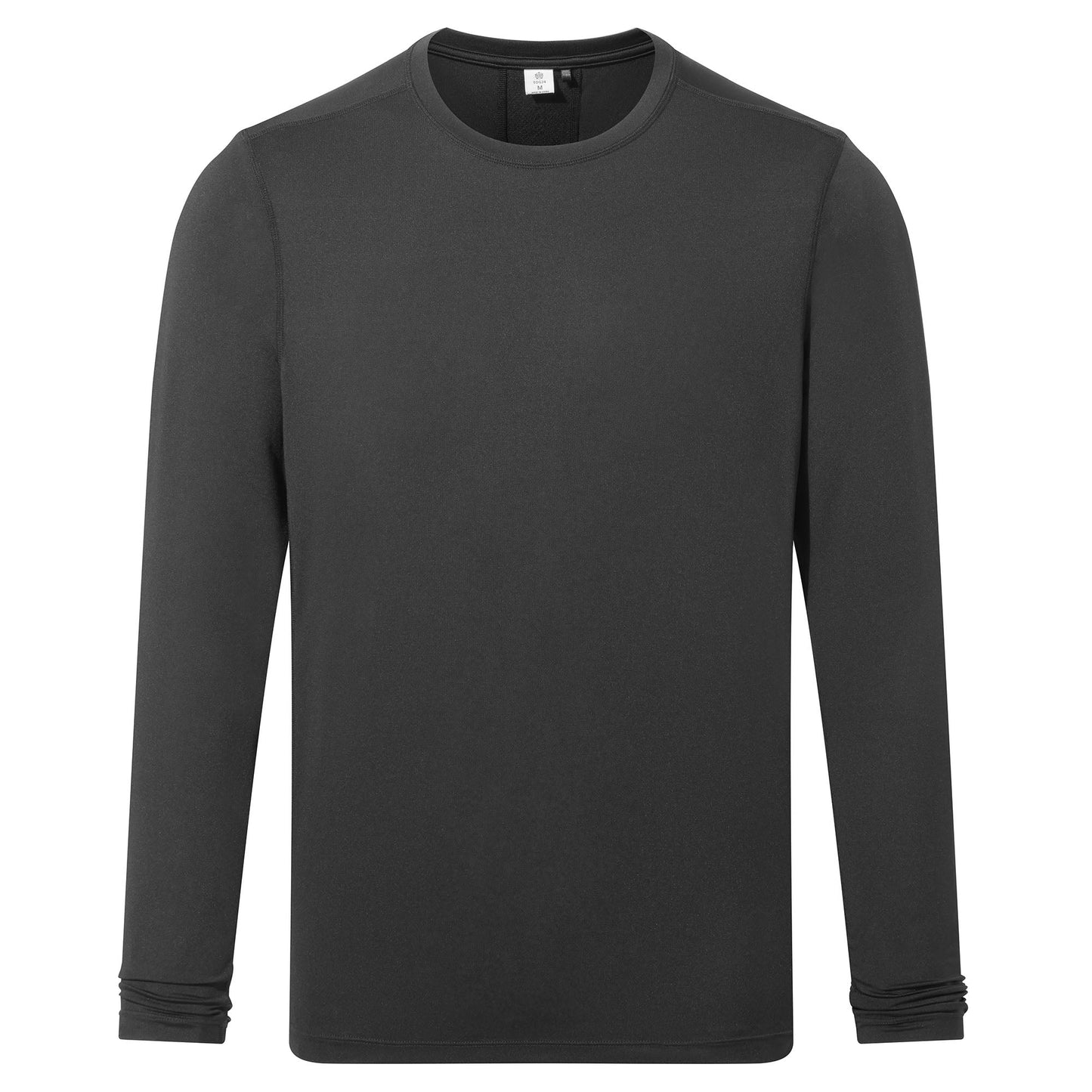 Aller Mens Long Sleeve Performance T-Shirt - Black