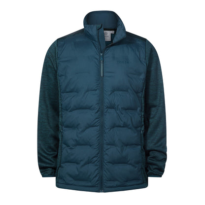 Anick Mens Lightweight Insulated Hybrid Jacket - Inky Blue