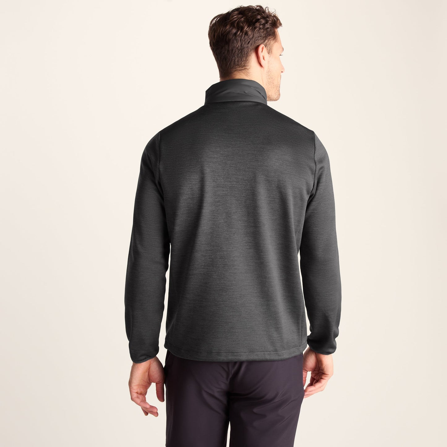 Anick Mens Lightweight Insulated Hybrid Jacket - Deep Slate