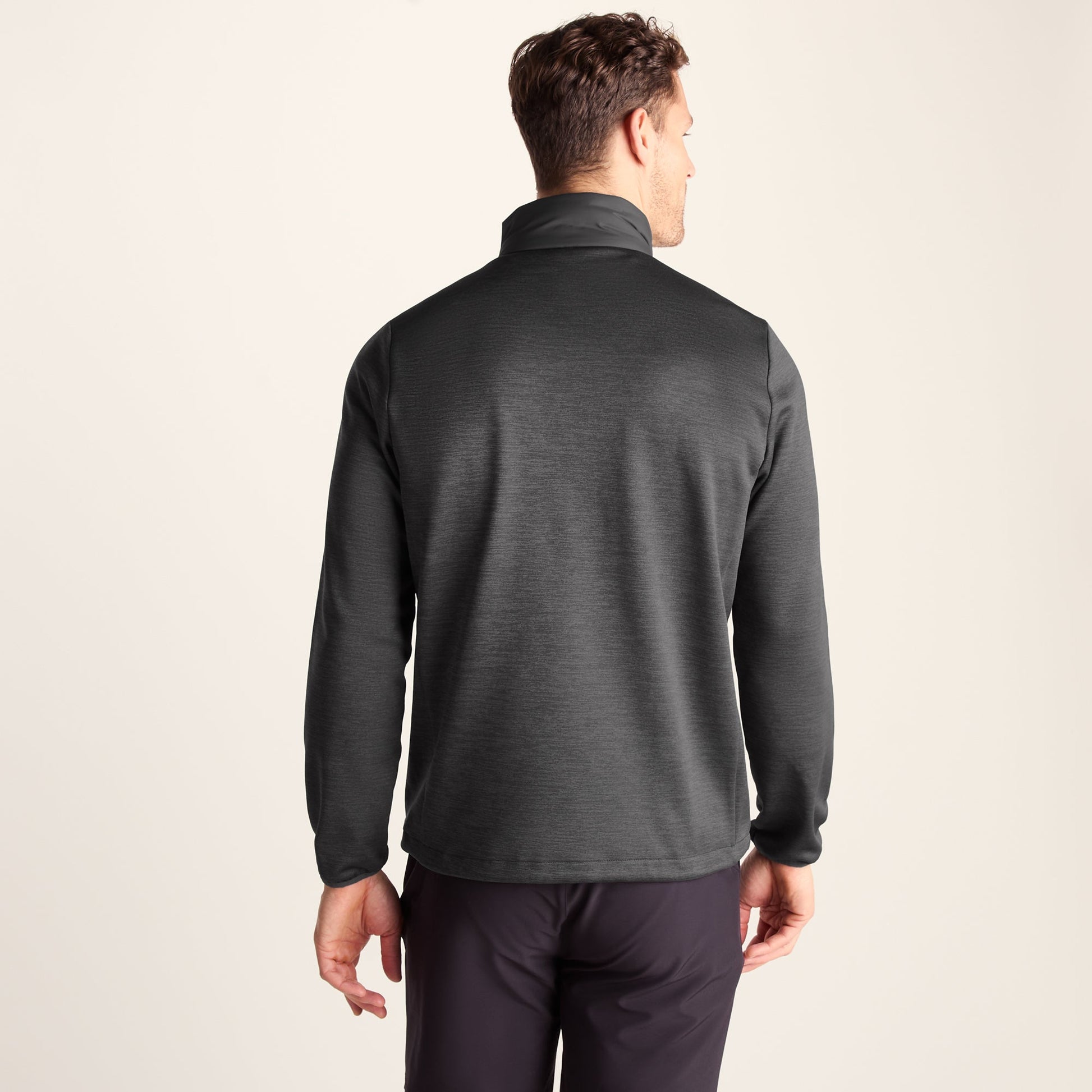 Anick Mens Lightweight Insulated Hybrid Jacket - Deep Slate
