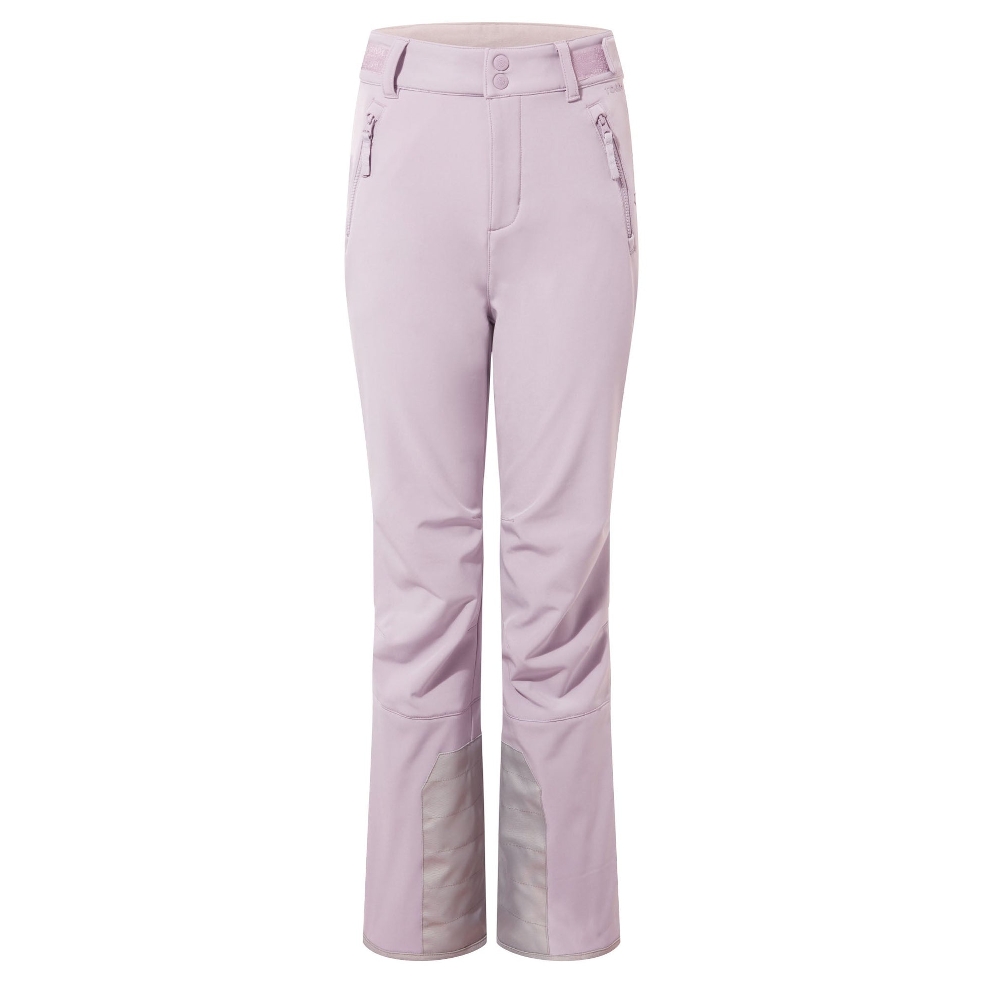 Annecy Womens Softshell Salopettes - Lavender Grey