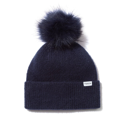 Anya Knit Hat - Oxford Blue