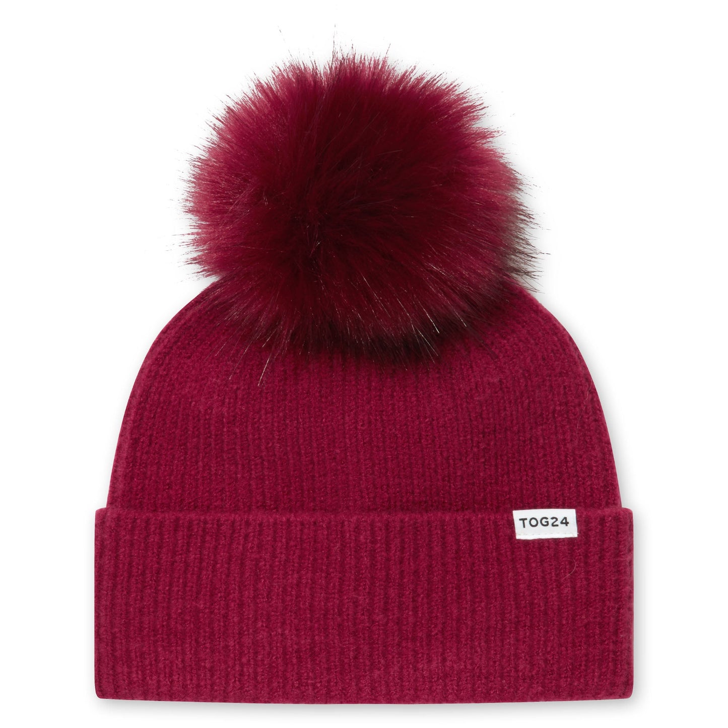 Anya Knit Hat - Washed Burgundy