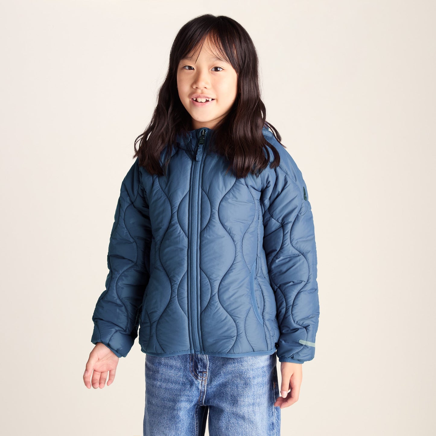 Arbor Kids Shower Resistant Padded Jacket - Blue Jay