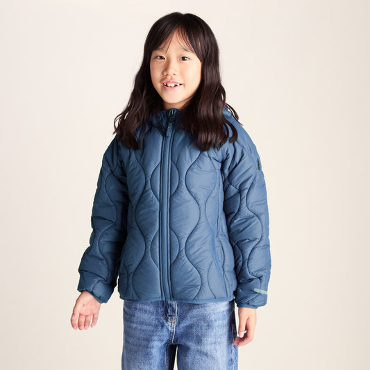 Arbor Kids Shower Resistant Padded Jacket - Blue Jay
