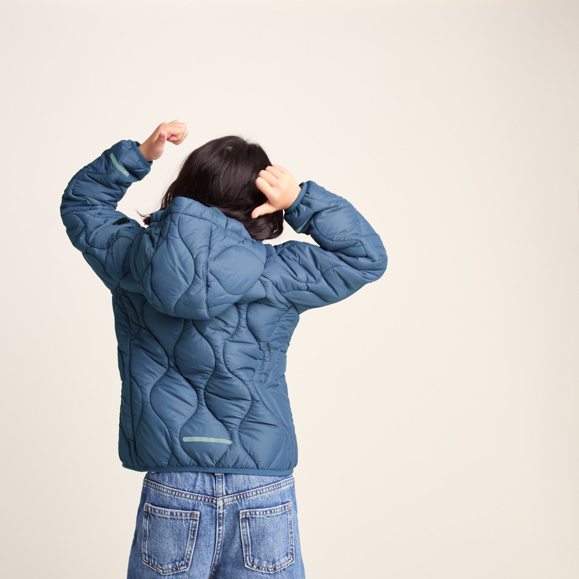 Arbor Kids Shower Resistant Padded Jacket - Blue Jay
