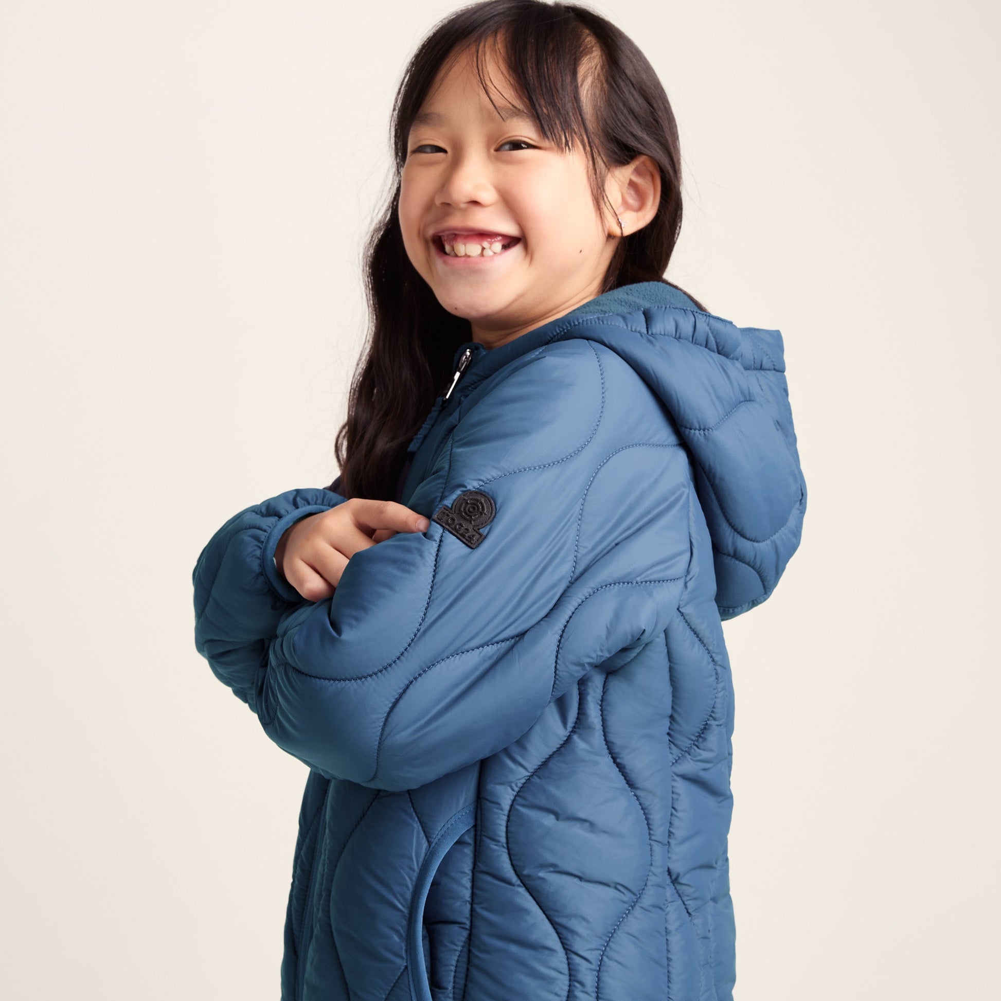 Arbor Kids Shower Resistant Padded Jacket - Blue Jay