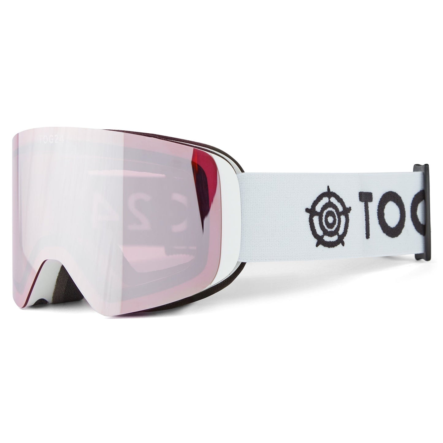 Arosa Goggles - Matt White/Vermillion