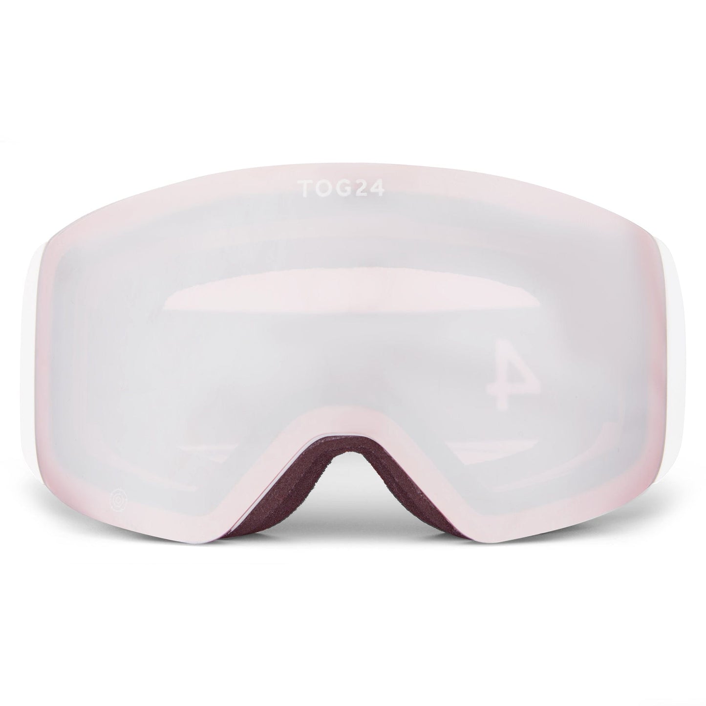 Arosa Goggles - Matt White/Vermillion