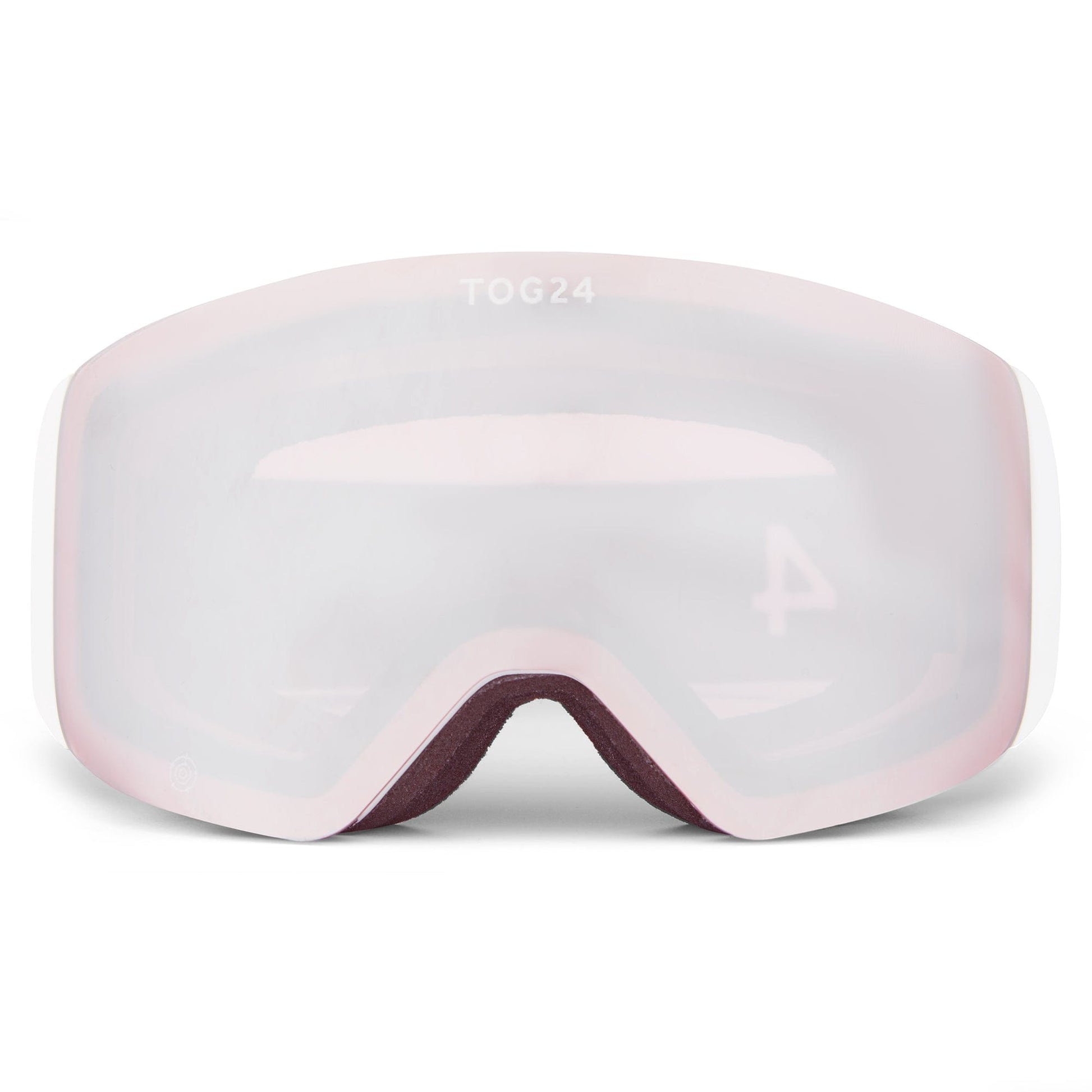 Arosa Goggles - Matt White/Vermillion