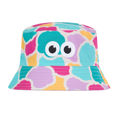 Balkhi Kids Shaun the Sheep Bucket Hat - Pink Cloud Print
